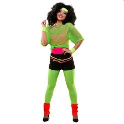 80s Neon Hot Pants Fancy Dress Costume Halloween Disco Shorts -Halloween Store EF 2255 1600 3 26119.1521647898.1100.1100
