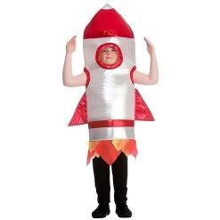 Kids Space Mission Rocket Fancy Dress Costume 6-10 Years