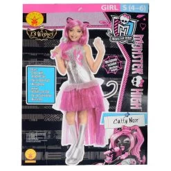 Monster High Kids Fancy Dress Costume Girls Character -Halloween Store HEAR610180S opt 82374.1602506753