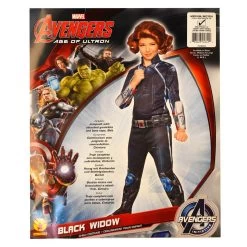 Marvel Avengers Black Widow Costume Deluxe Kids Fancy Dress