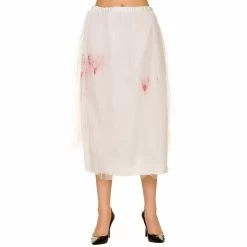 Zombie Bride Skirt Blood Smear Fancy Dress Halloween Costume