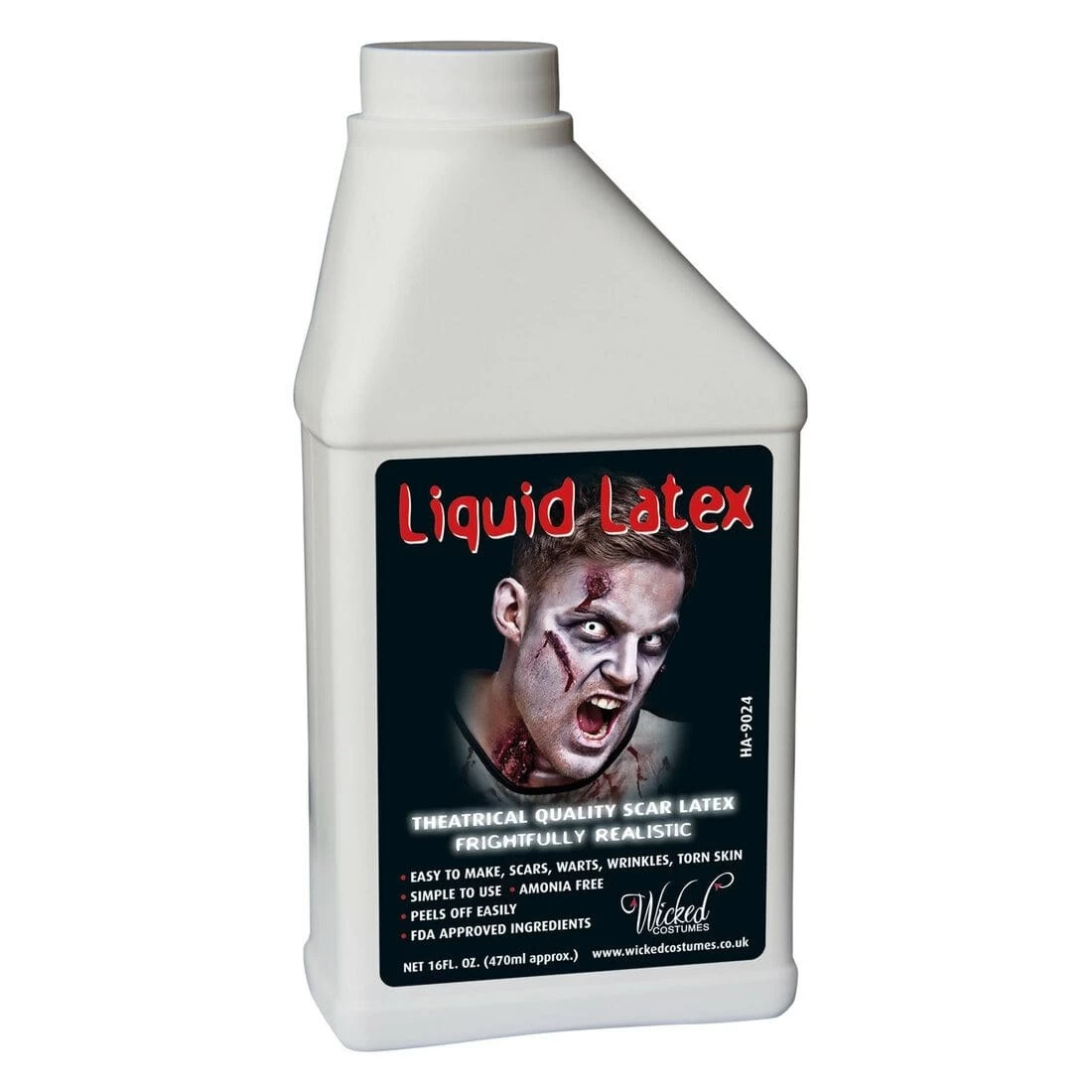 Liquid Latex Horror FX Makeup Halloween Party Accessory 1 Liquid Latex Horror FX Makeup Halloween Party Accessory