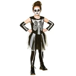Skelebones Skeleton Halloween Kids Fancy Dress Costume