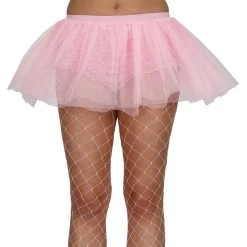 Womens Baby Pink Tutu Petticoat Skirt Fancy Dress Accessory
