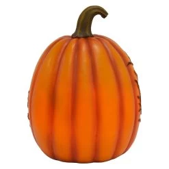 LED Pumpkin House Ghoulish Greetings Halloween Decoration 19cm -Halloween Store XS7410 5 opt