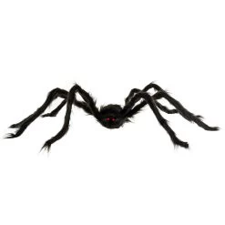 Giant Spider With Light Up Eyes Halloween Party Decoration 110cm -Halloween Store XS7426 3 opt