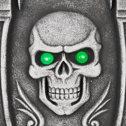 Light Up Skull Tombstone Halloween Decoration Party Prop 90cm -Halloween Store XS7430 2 opt