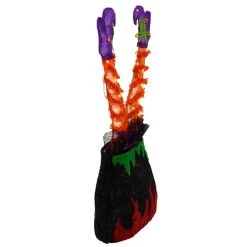 Light Up Witch Legs In Cauldron Halloween Decoration 72cm -Halloween Store XS7534 2 opt