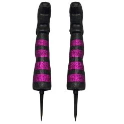 Witch Legs Halloween Decoration Purple Glitter Garden Stakes 45cm -Halloween Store XS7569 2 opt