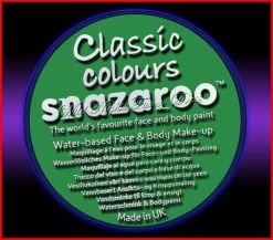 SNAZAROO 50 FACE PAINT 18ML BRIGHT GREEN