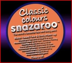 SNAZAROO 50 FACE PAINT 18ML POT APRICOT