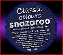 SNAZAROO 50 FACE PAINT 18ML POT DARK BLUE