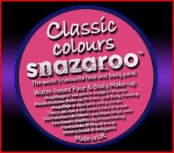 SNAZAROO 50 FACE PAINT 18ML POT FUCHSIA PINK