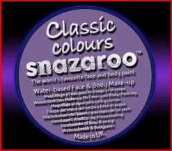 SNAZAROO 50 FACE PAINT 18ML POT LILAC