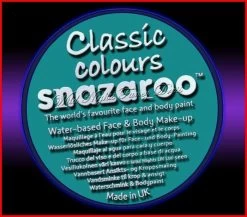SNAZAROO 50 FACE PAINT 18ML POT SEA BLUE