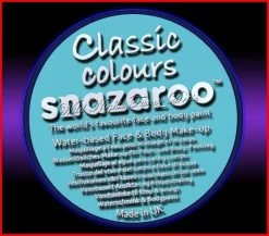 SNAZAROO 50 FACE PAINT 18ML POT TURQUOISE
