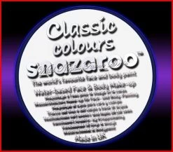 SNAZAROO 50 FACE PAINT 18ML POT WHITE