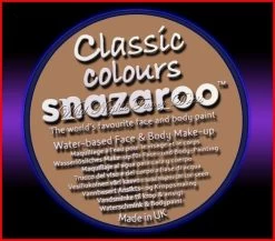 SNAZAROO PROFESSIONAL FACE PAINT 30ML TUB LIGHT BEIGE