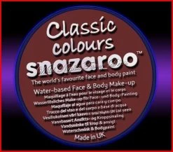 SNAZAROO PROFESSIONAL FACE PAINT 30ML TUB MAROON